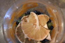 sliced fruit - Citrus Sangria